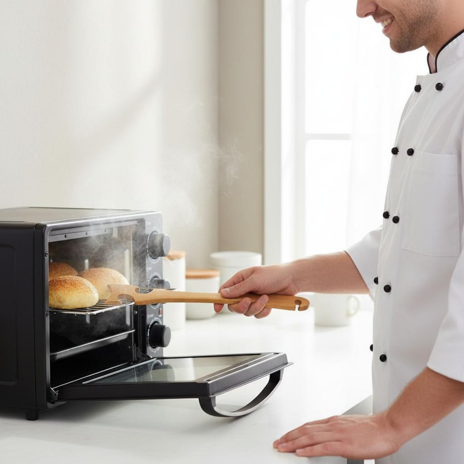 Kitchen Baking Rack - Oven Rack Push Pull Tool Anti-Scald