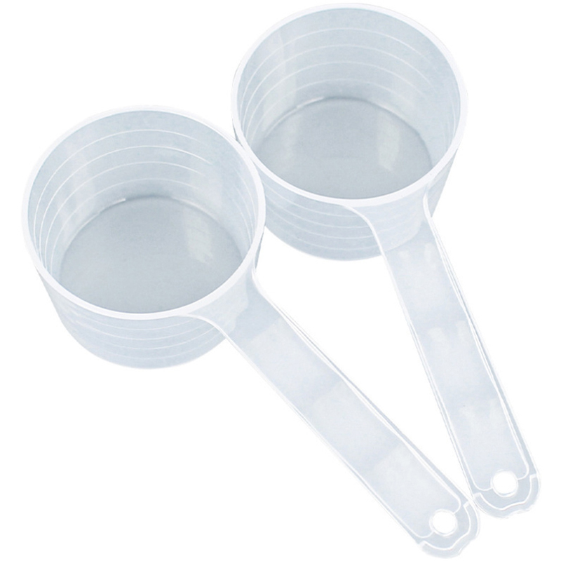 Kitchen Baking Scale - 100ml Long Handle Flat-bottomed Measuring Spoons