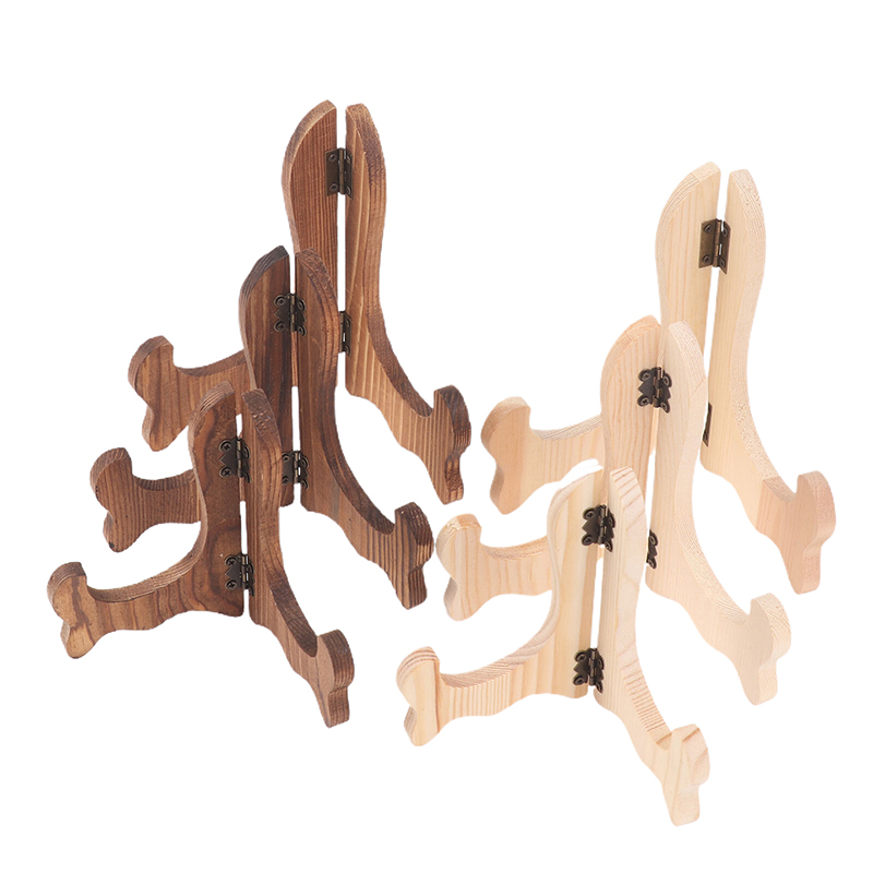 Kitchen Baking Rack - 1PCS Foldable Decorative Rack Retro Wood
