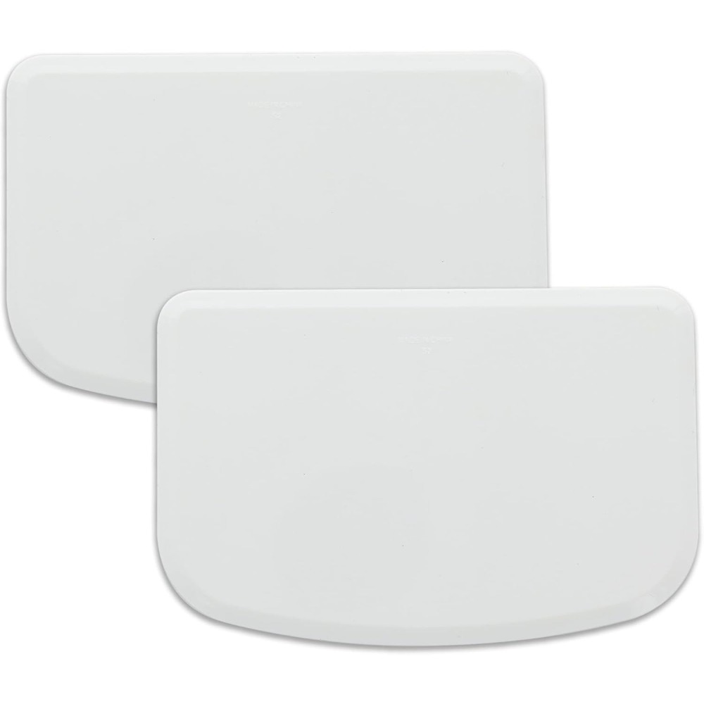 Dough Scraper Curved - Flexible Plastic Dough Scraper and Bowl