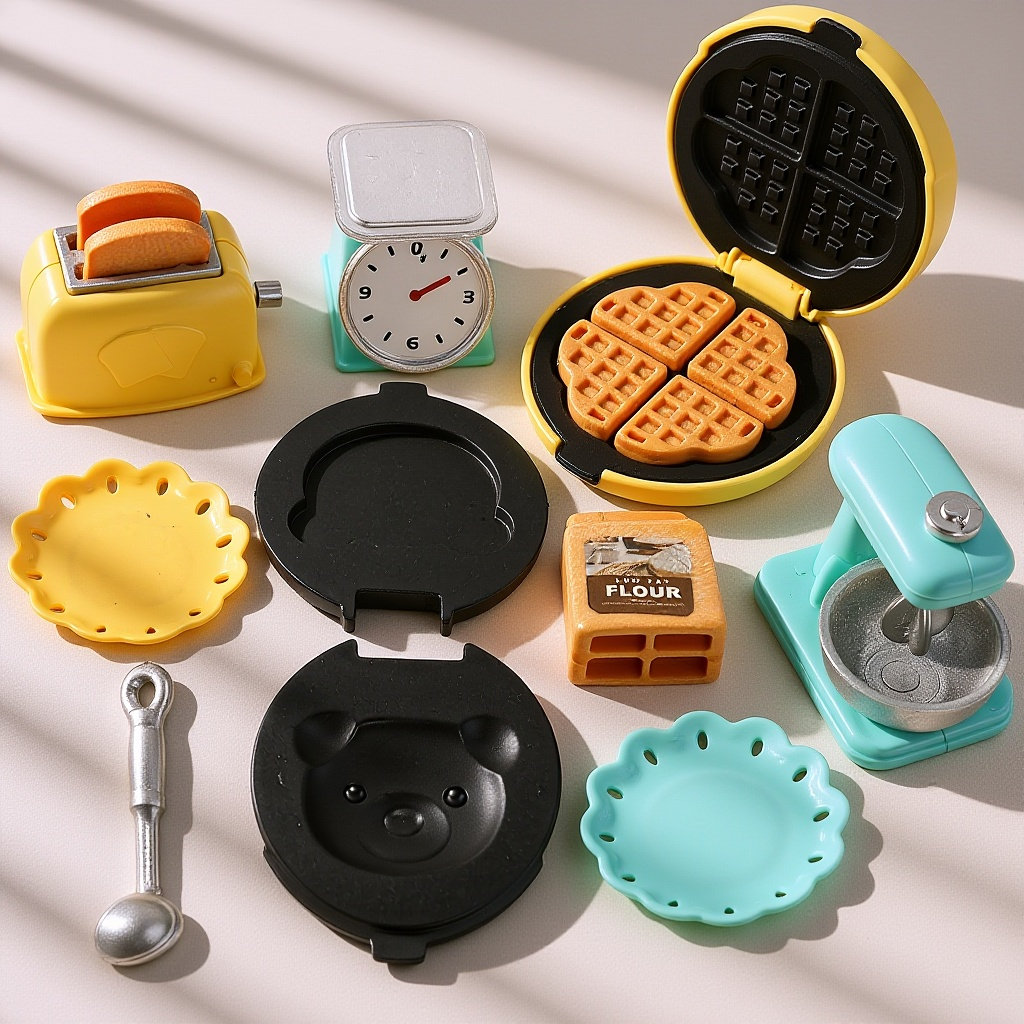 Baking Kitchen Layout - 1Set Simulated Kitchen Appliance Mini House