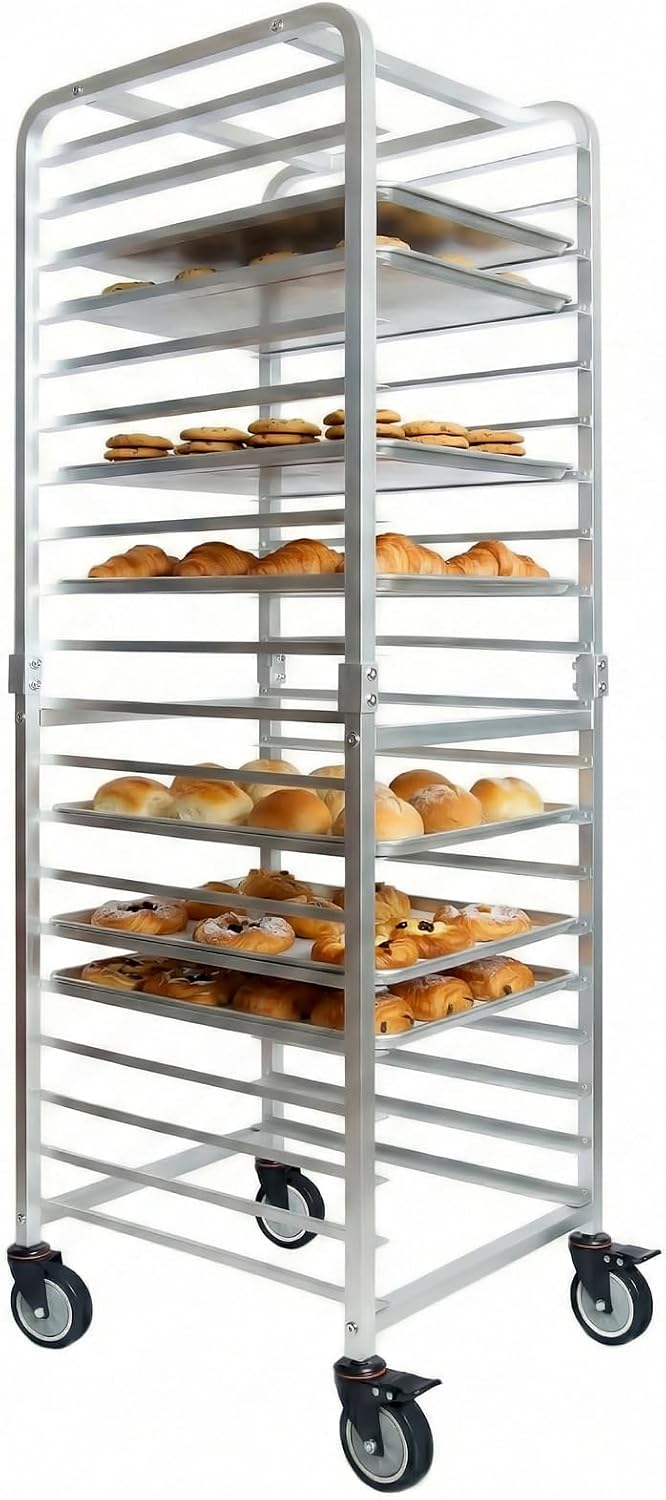 Kitchen Baking Rack - Commercial 20 Tier Stainless Steel Sheet