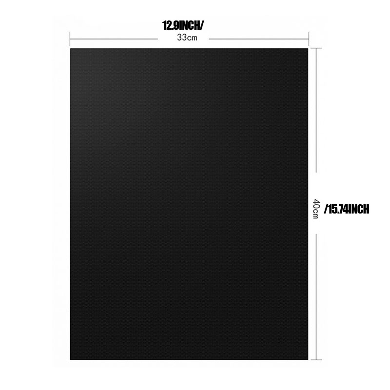 Non-stick BBQ Grill Mat 40*33c - Super Kitchen Baking Mat ulasan dan harga