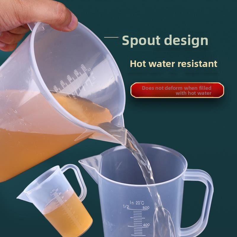 6L Plastic Oil Measurement Cup - Kitchen Baking Scale ulasan dan harga
