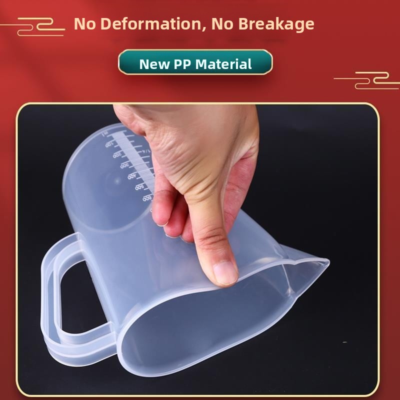 6L Plastic Oil Measurement Cup - Kitchen Baking Scale ulasan dan harga