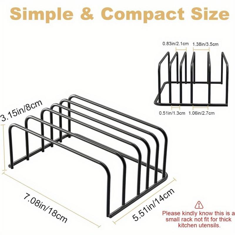 1Pc Cutting Board Organizer Ki - Kitchen Cabinet Baking Sheet Organizer ulasan dan harga