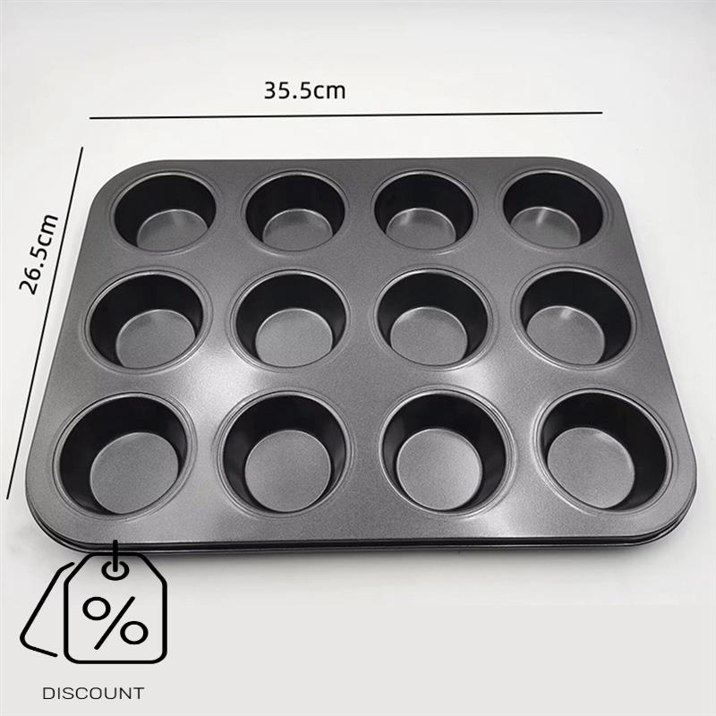 ABJO-3 Pack Nonstick Muffin Pa - Muffin Tin Nonstick ulasan dan harga
