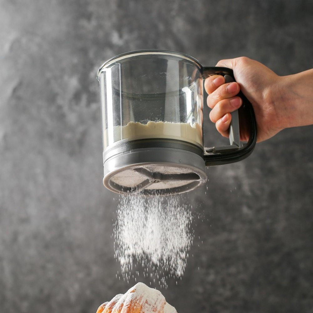 yesDouble Layer Flour Sifter M - Baking Powder Kitchen ulasan dan harga