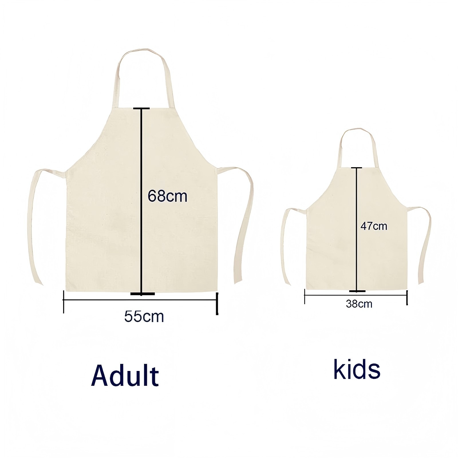 1pc Cute Cartoon Donut Apron F - Kitchen Baking Gift Ideas ulasan dan harga