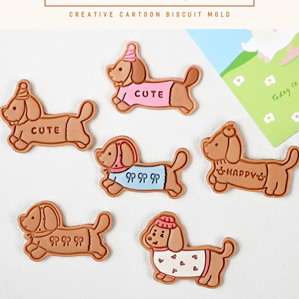 Cookie Mold Stamp Cartoon Saus - Kitchen Baking Products ulasan dan harga