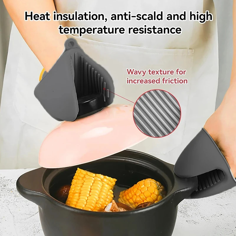 2pcs Mini Oven Gloves Silicone - Kitchen Baking Rack ulasan dan harga