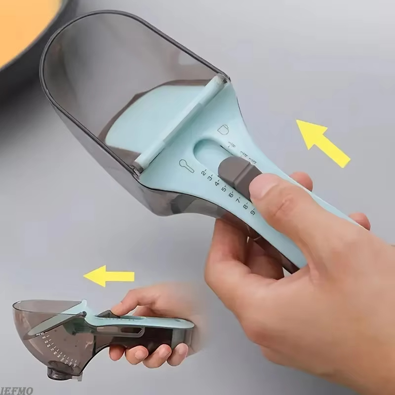 Adjustable Measuring Spoon Bak - Kitchen Baking Scale ulasan dan harga