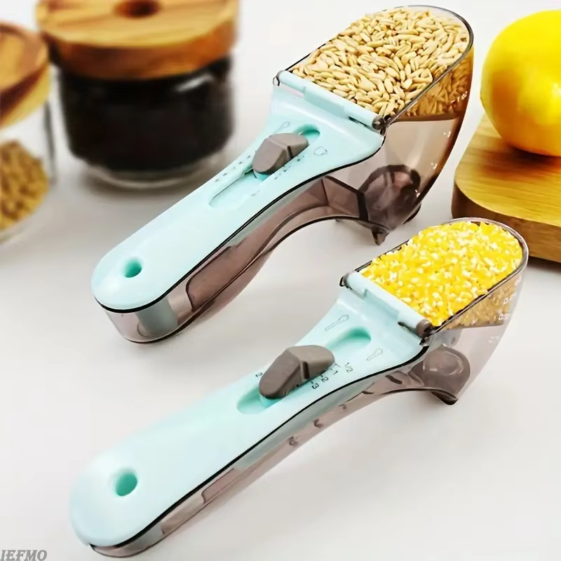 Adjustable Measuring Spoon Bak - Kitchen Baking Scale ulasan dan harga
