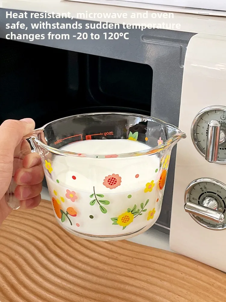 Heat Resistant Glass Measuring - Kitchen Baking Scale ulasan dan harga