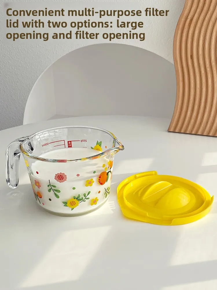 Heat Resistant Glass Measuring - Kitchen Baking Scale ulasan dan harga