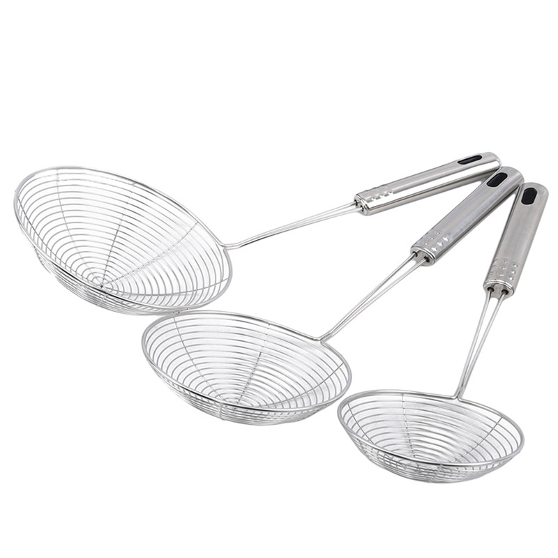 Oval Skimmer Stainless Steel F - Kitchen And Baking Life ulasan dan harga