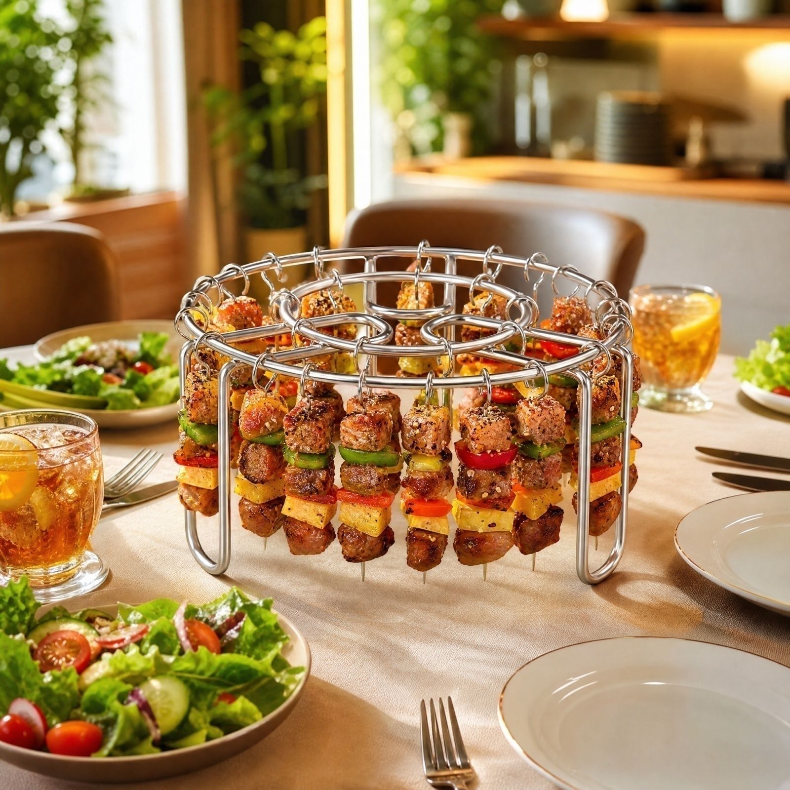 Kitchen Air Fryer Skewer Rack  - Kitchen Baking Rack ulasan dan harga