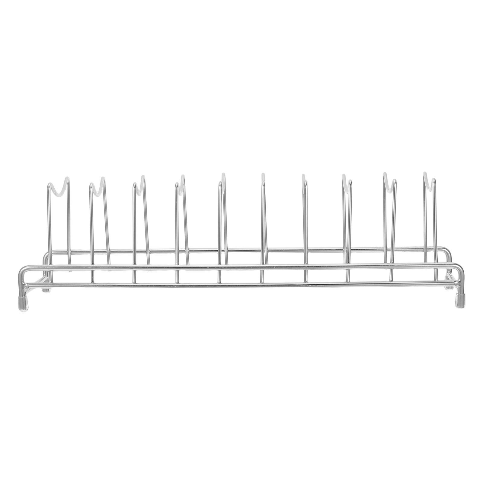 Stainless Steel 9 Section Pot  - Kitchen Cabinet Baking Sheet Organizer ulasan dan harga