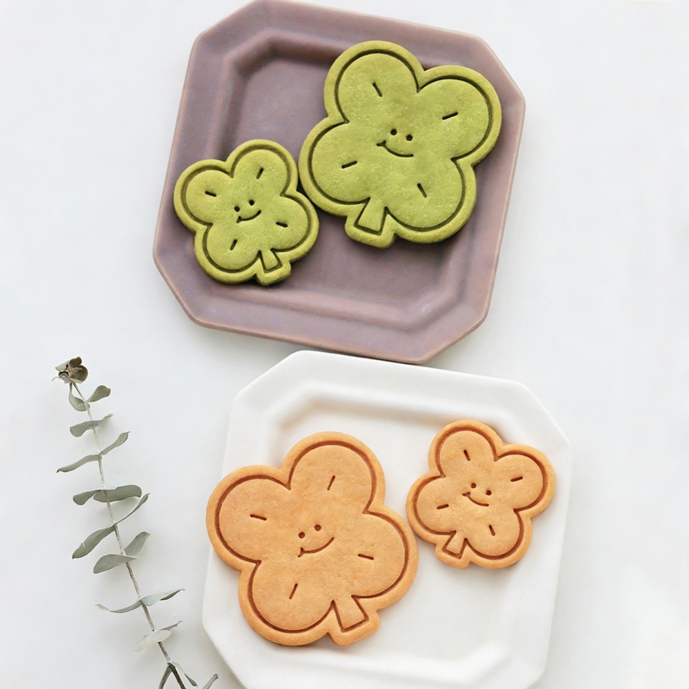 Lucky Four-Leaf Clover Cookie  - Kitchen Baking Products ulasan dan harga