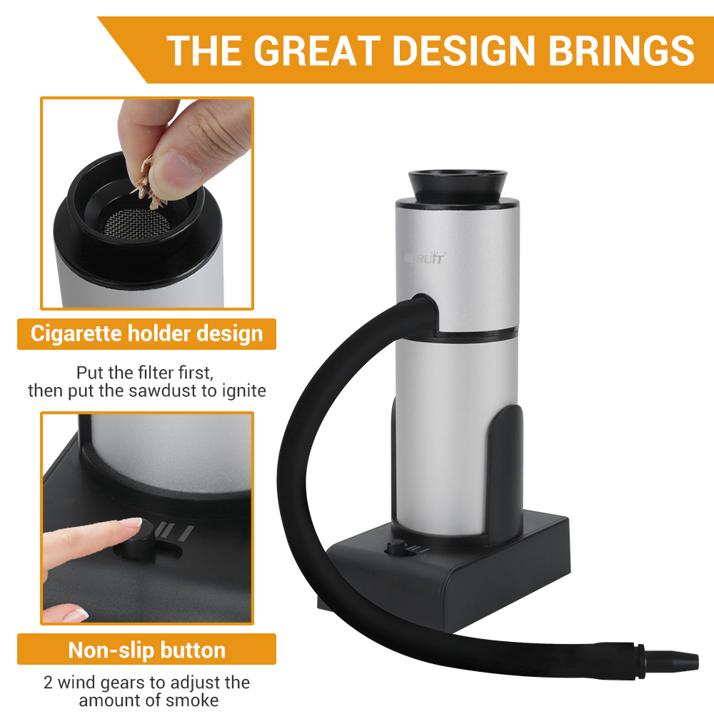BORUiT Smoke Infuser Molecular - Kitchen Baking Machine ulasan dan harga
