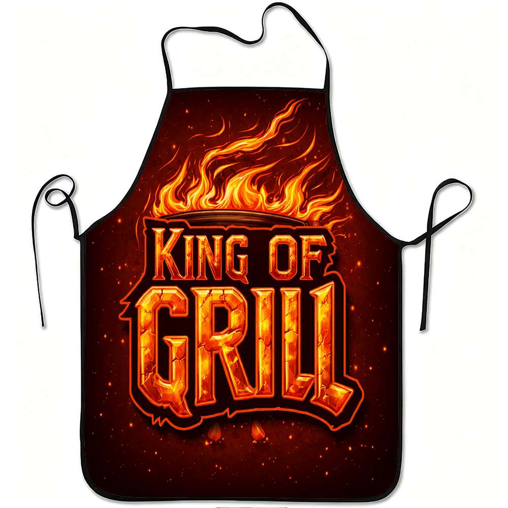 1 Piece of Bbq King Apron, Bbq - Kitchen Baking Gift Ideas ulasan dan harga