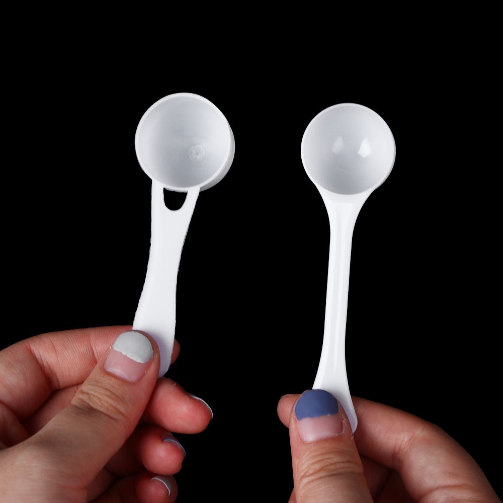 10Pcs Mini Plastic Small Spoon - Baking Powder Kitchen ulasan dan harga