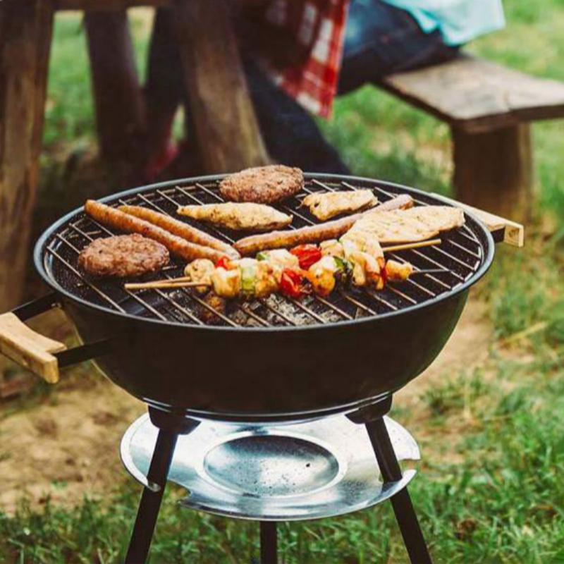 1Pc Stainless Steel Round BBQ  - Super Kitchen Baking Mat ulasan dan harga