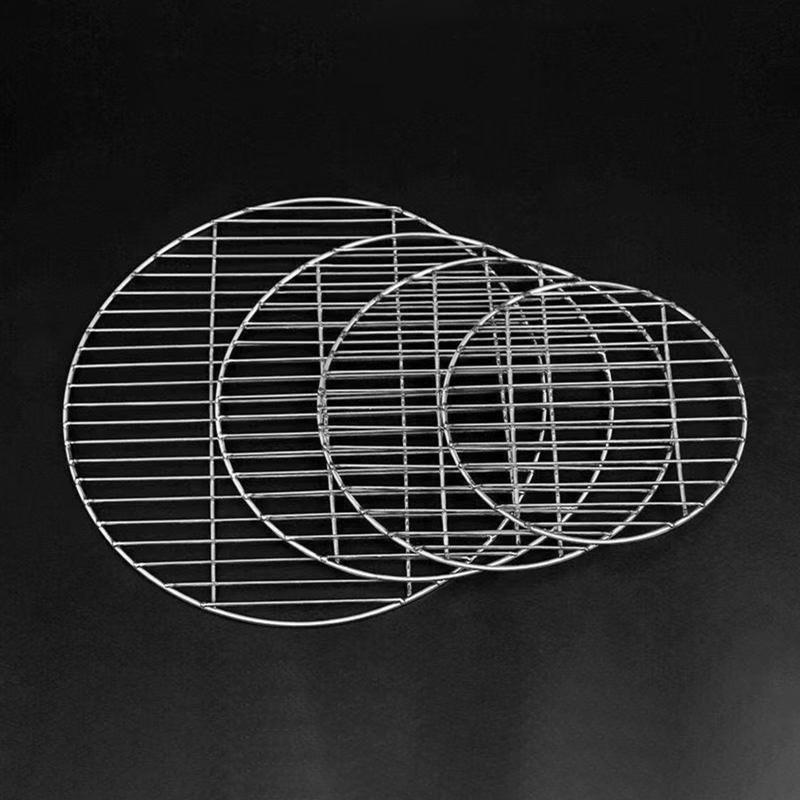1Pc Stainless Steel Round BBQ  - Super Kitchen Baking Mat ulasan dan harga