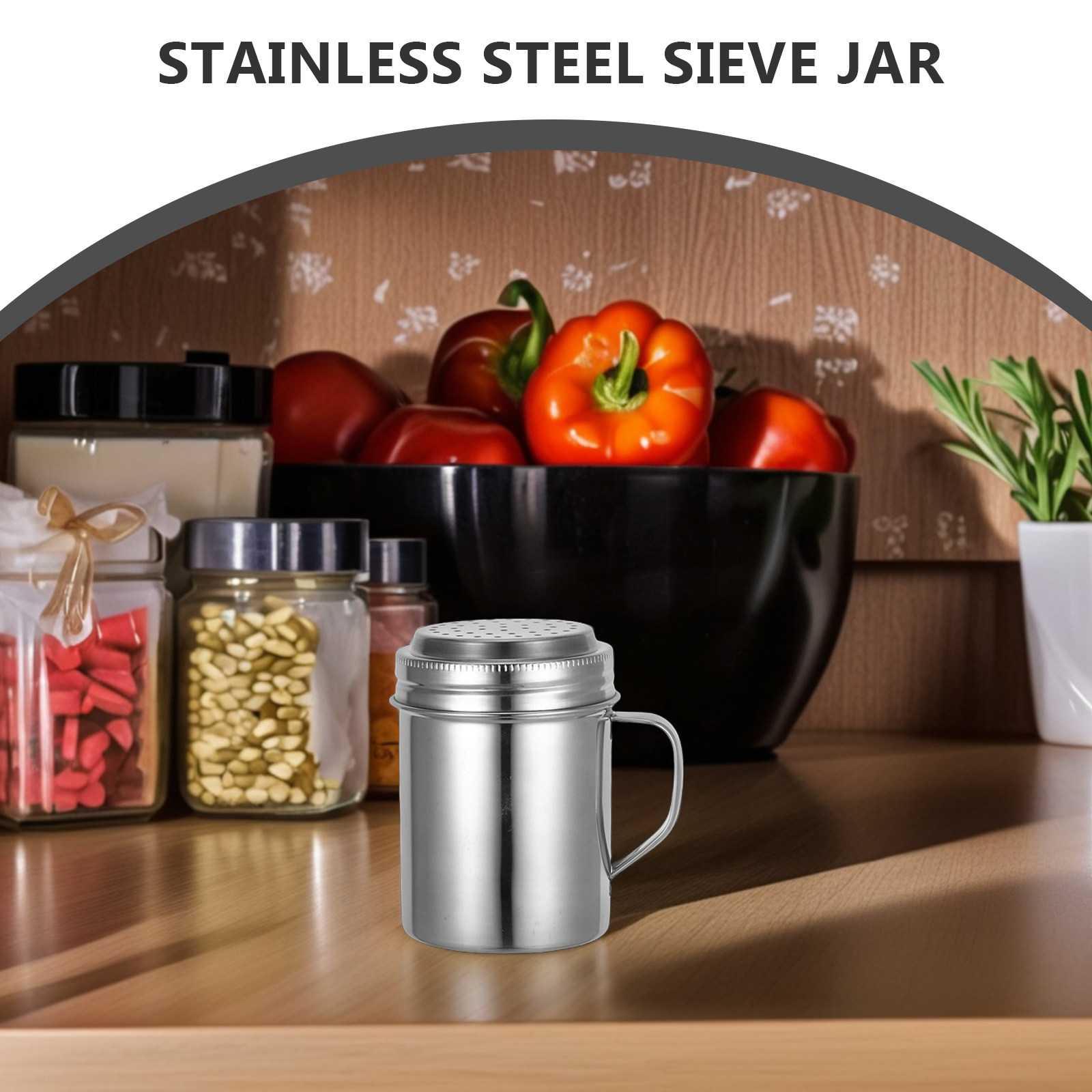 Stainless Steel Fine Mesh Powd - Baking Powder Kitchen ulasan dan harga