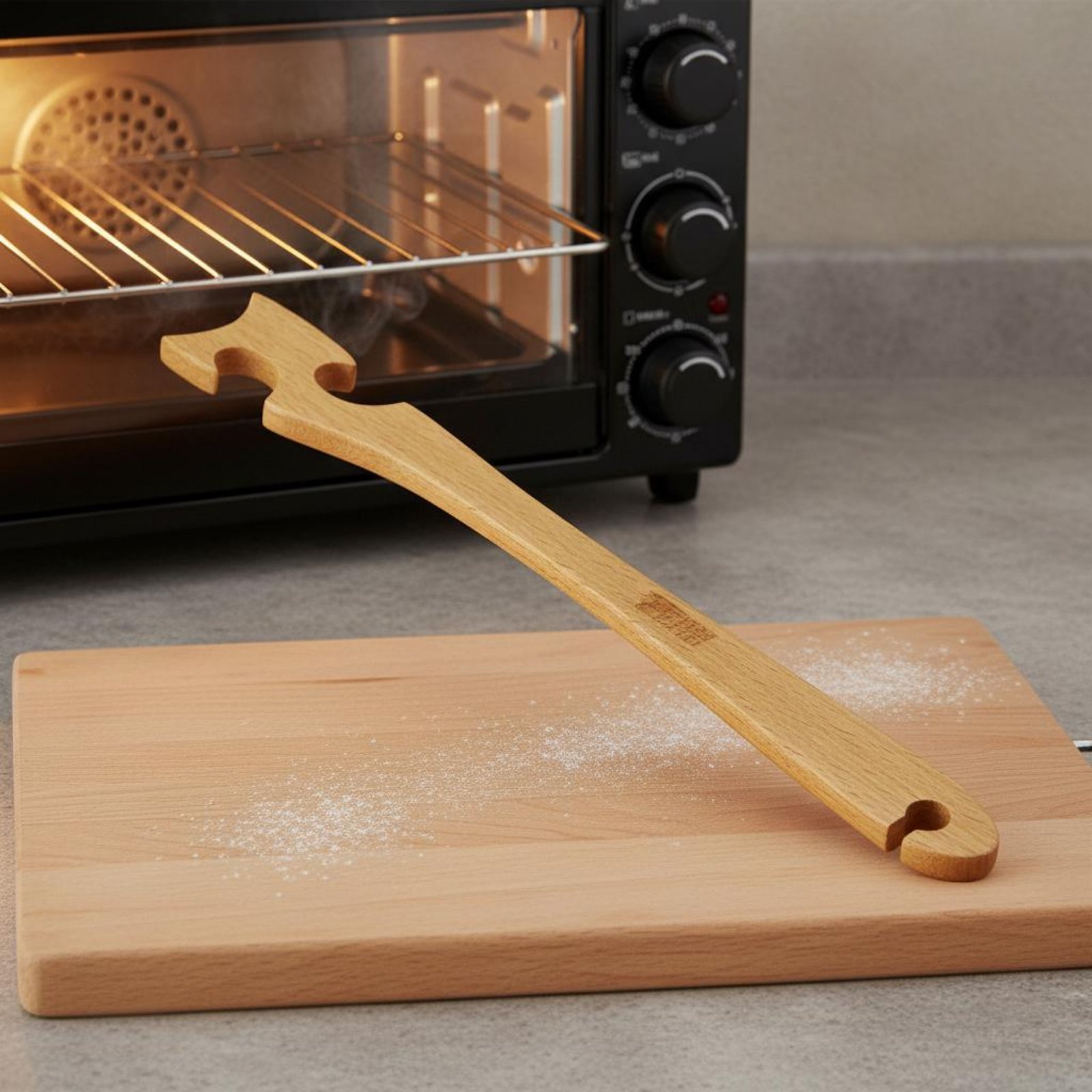 Oven Rack Push Pull Tool Anti- - Kitchen Baking Rack ulasan dan harga
