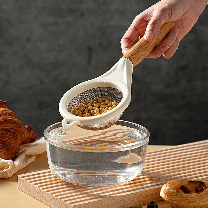 New type wooden handle flour s - Baking Powder Kitchen ulasan dan harga