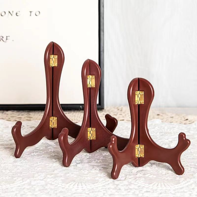 1pc Vintage Wooden Dish Displa - Kitchen Baking Rack ulasan dan harga