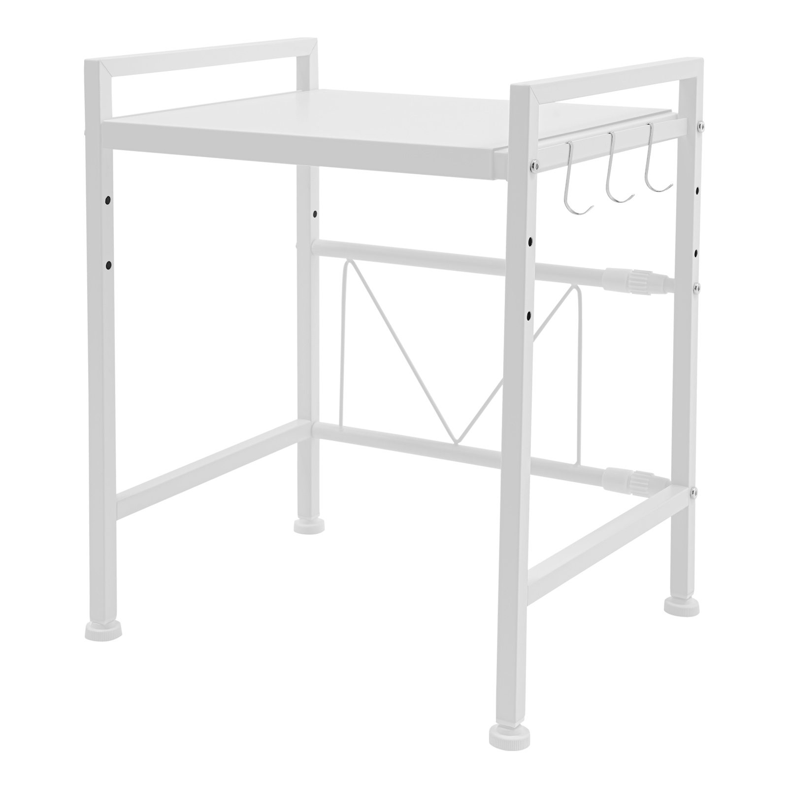 Expandable Microwave Rack Whit - Kitchen Baking Rack ulasan dan harga