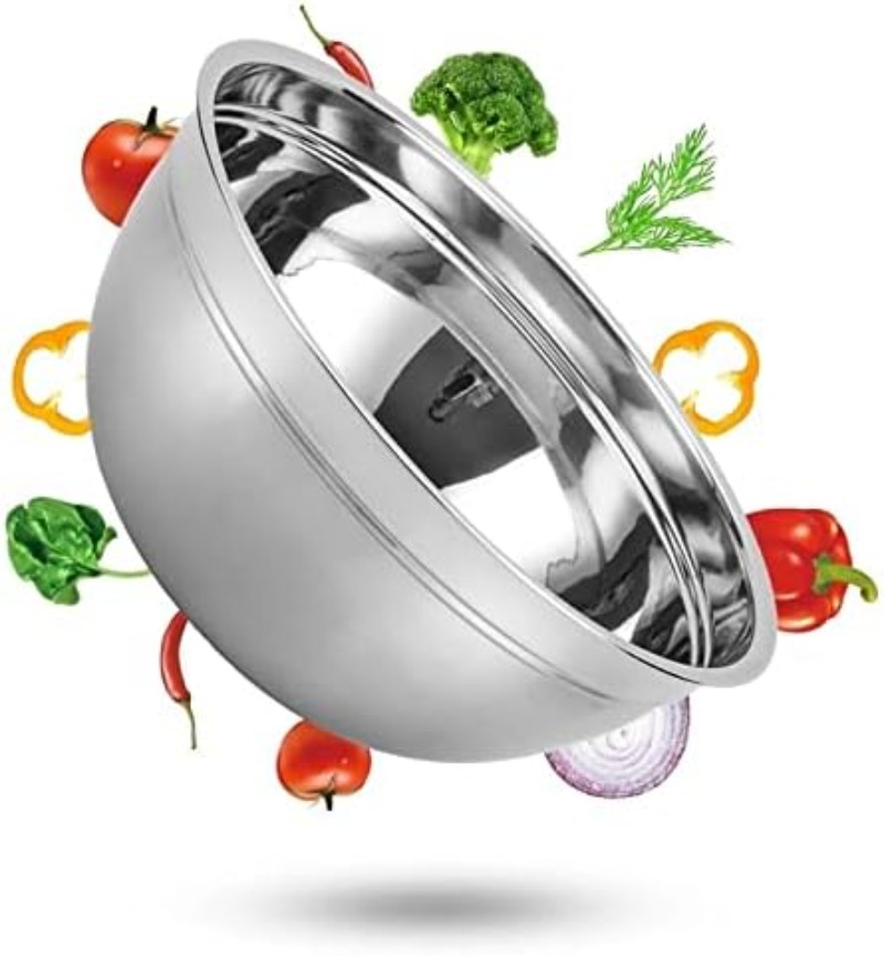 Stainless Steel Salad Bowl Ant - Bread Baking Kitchen Utensils ulasan dan harga