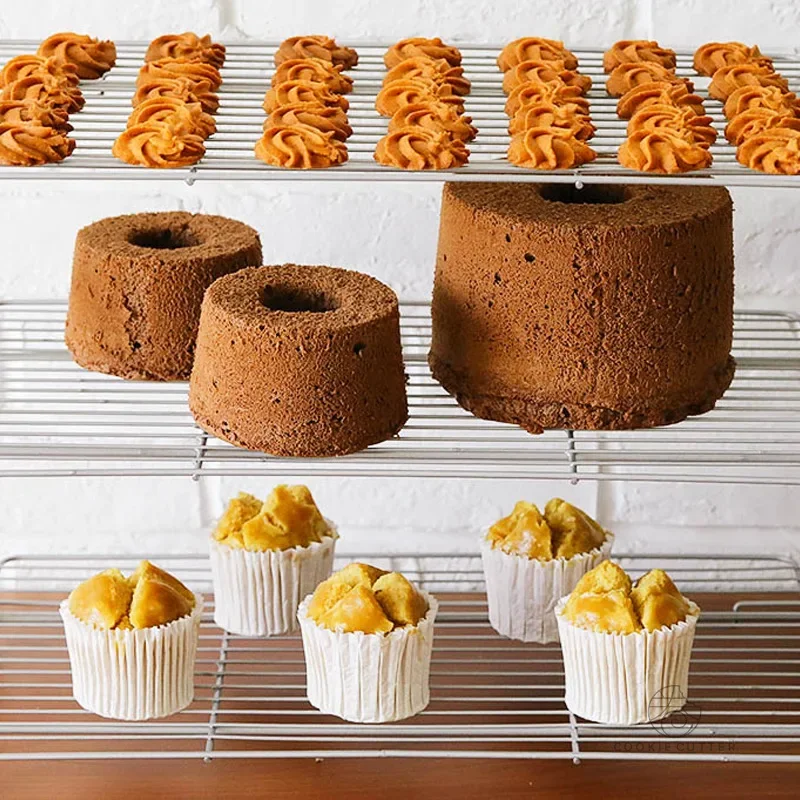 Foldable Multi-Layer Cake Cool - Kitchen Baking Rack ulasan dan harga