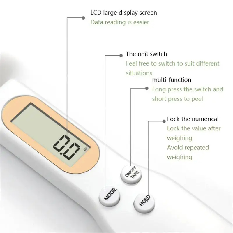 LCD Digital Measurement Adjust - Baking Powder Kitchen ulasan dan harga