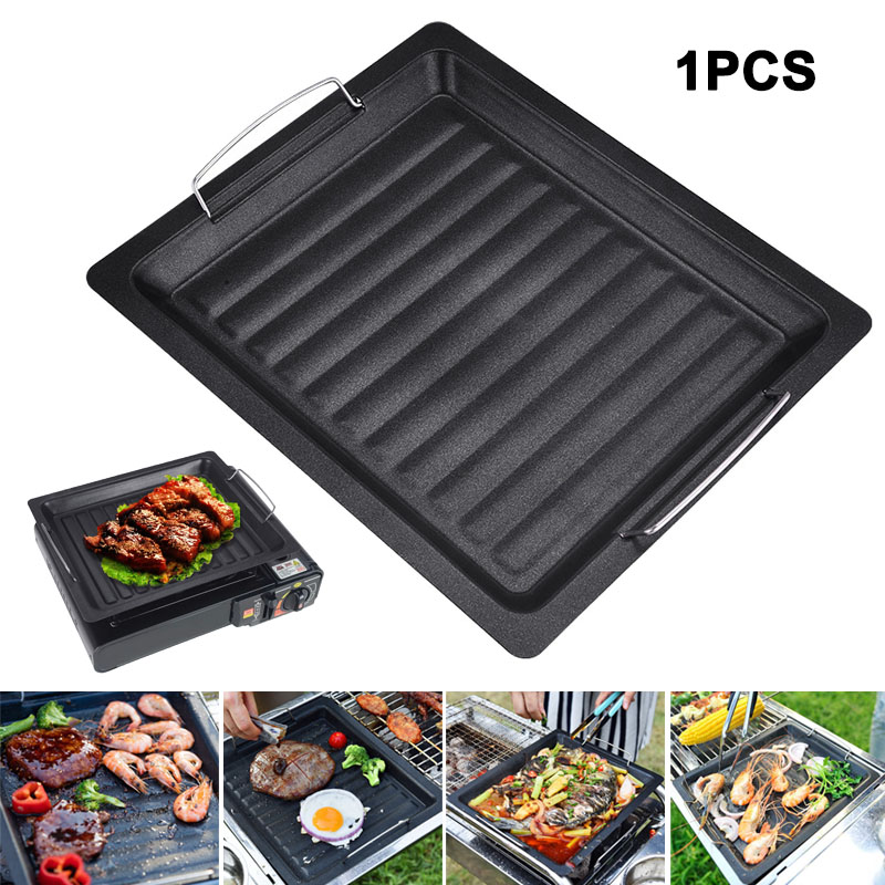 Outdoors Thick Square Grill Pa - Kitchen Baking Tray Organiser ulasan dan harga