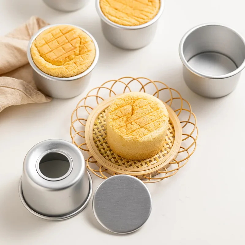 5PCS Mini Cake Mold Removable  - Muffin Tin Nonstick ulasan dan harga