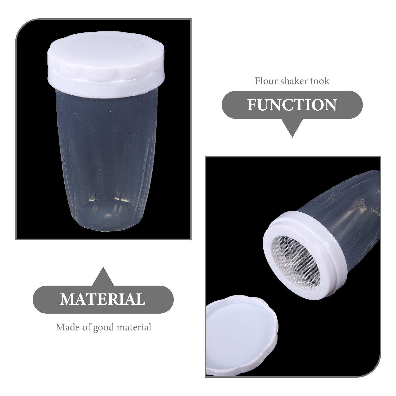 Baking Shaker Duster with Fine - Baking Powder Kitchen ulasan dan harga