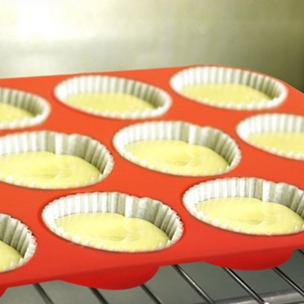 12 Cups Nonstick Bakeware Muff - Muffin Tin Nonstick ulasan dan harga