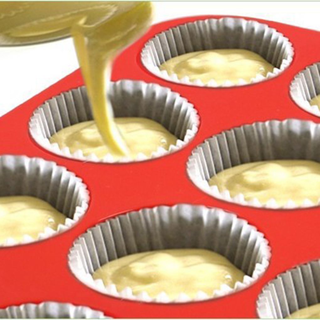 12 Cups Nonstick Bakeware Muff - Muffin Tin Nonstick ulasan dan harga
