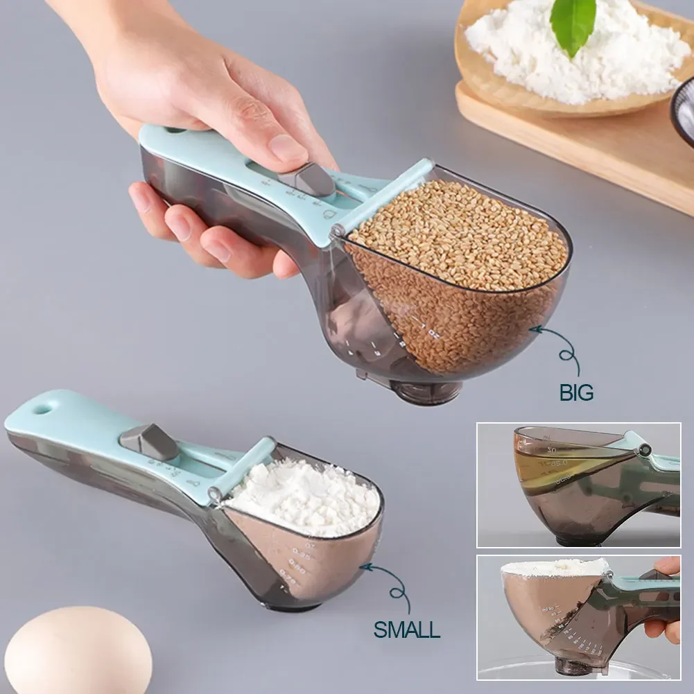 Adjustable Measuring Spoon wit - Kitchen Baking Scale ulasan dan harga