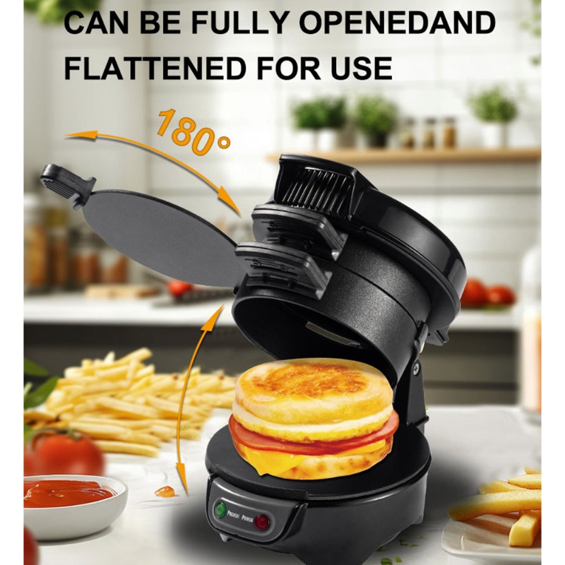 220V 110V Mini Electric Burger - Kitchen Baking Machine ulasan dan harga