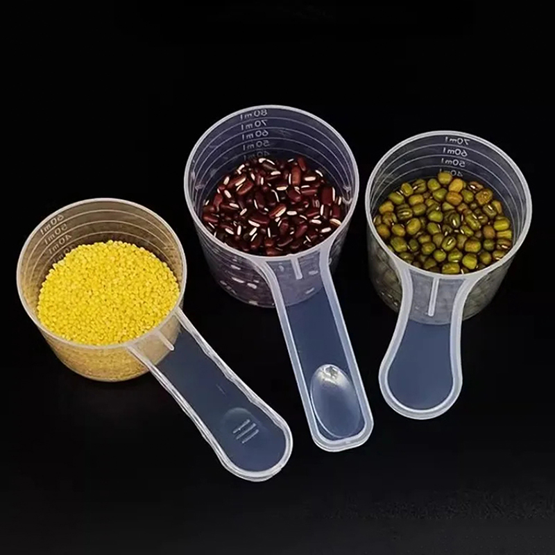 2-10pc 15-120ml Plastic Measur - Baking Powder Kitchen ulasan dan harga