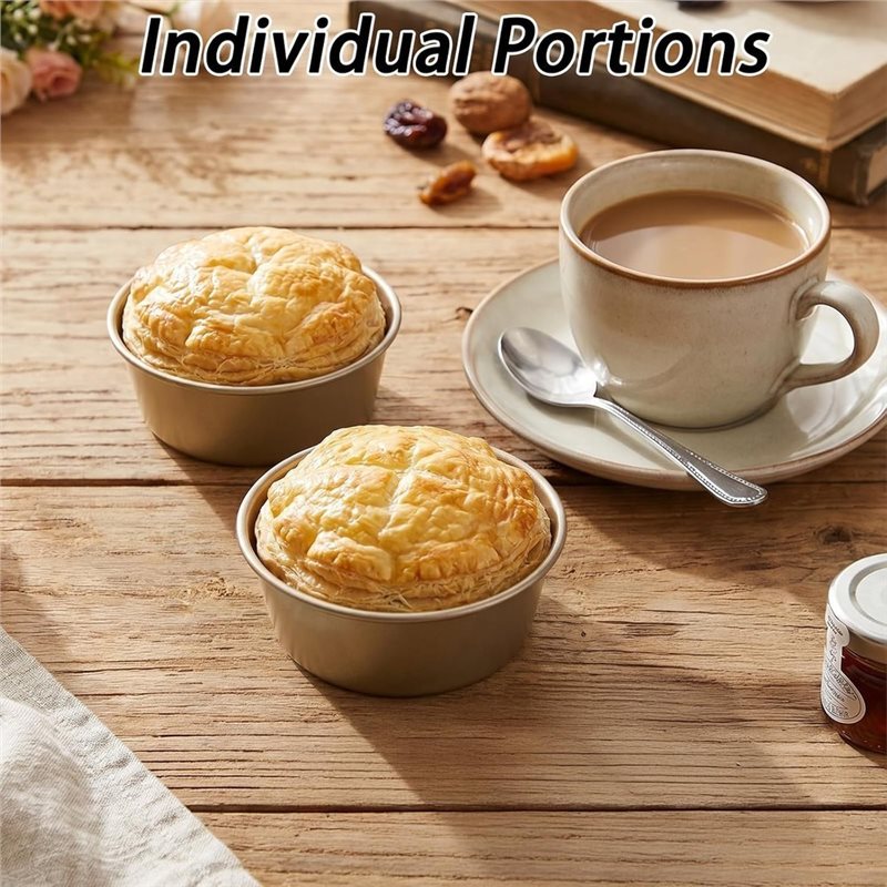 ABLN-Mini Pie Pans 8-Pack, 4-I - Muffin Tin Nonstick ulasan dan harga