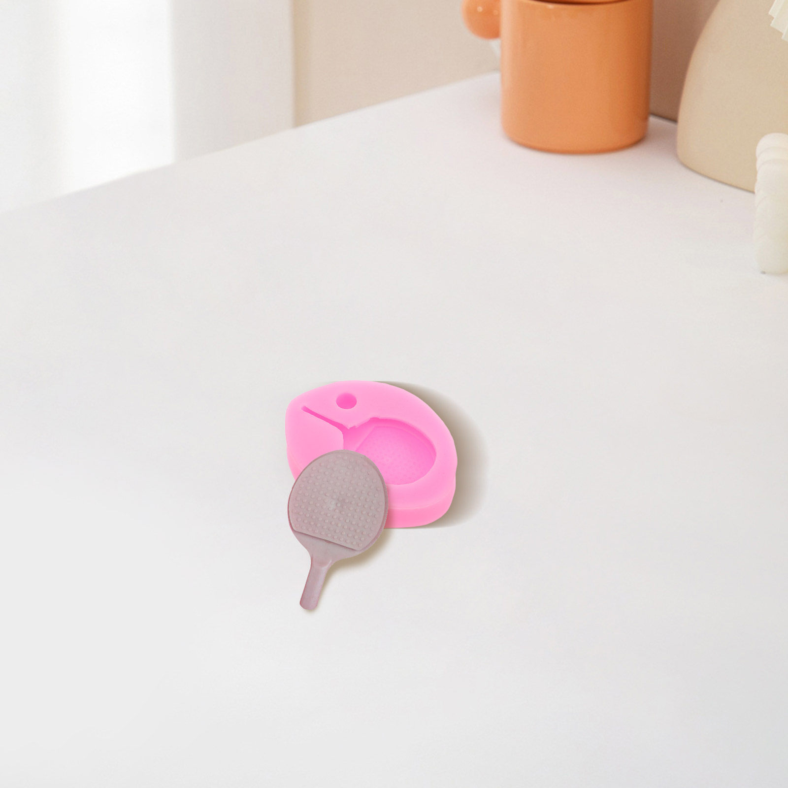 Table Tennis Racket Ball Silic - Silicone Cake Mold ulasan dan harga