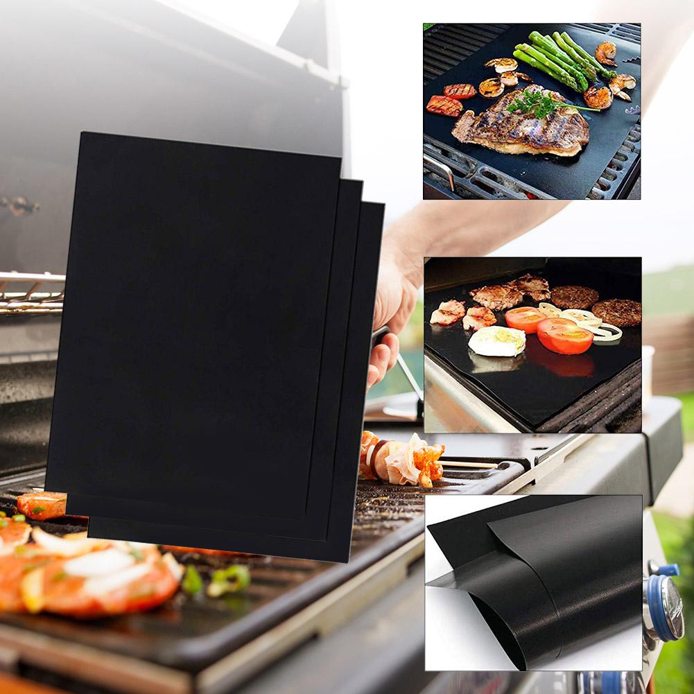5-20Pcs Oven Liners Grill Mat  - Super Kitchen Baking Mat ulasan dan harga