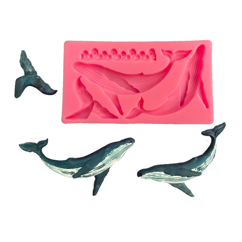 DIY Whale Silicone Mold Ocean  - Kitchen Baking Products ulasan dan harga