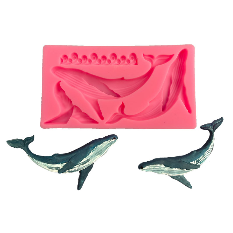 DIY Whale Silicone Mold Ocean  - Kitchen Baking Products ulasan dan harga