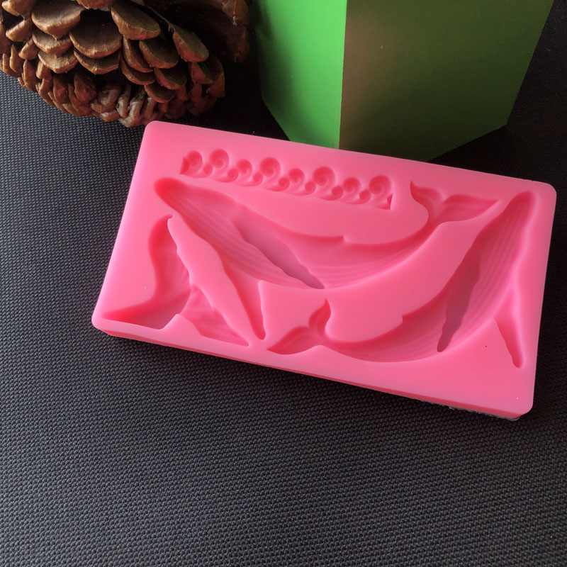 DIY Whale Silicone Mold Ocean  - Kitchen Baking Products ulasan dan harga